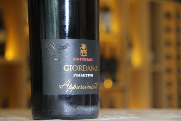 Rượu vang Ý GIORDANO Appassimento Primitivo cao cấp