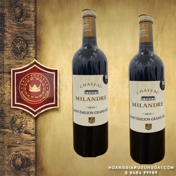 Vang Pháp Milandre Chateau Grand Cru