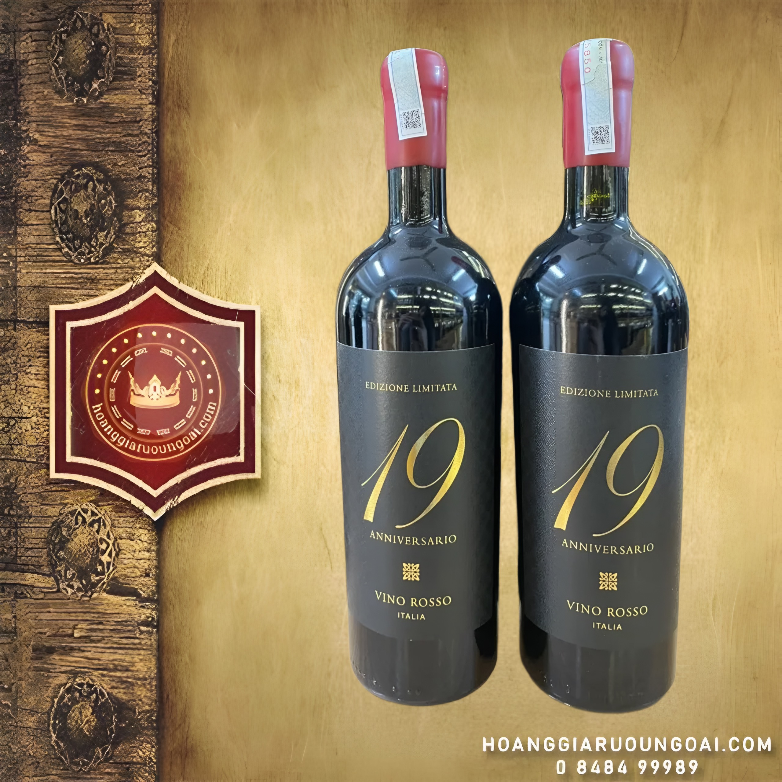 Rượu vang Ý 19 Anniversario Vino Rosso